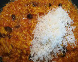 Foto del paso 14 de la receta: Arroz meloso con setas y sobrasada