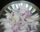 A picture of step 1 of Paneer Biryani Dum.