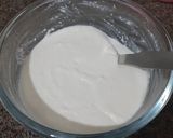 A picture of step 2 of Oats Semolina Uttapam with idli and Sambhar.