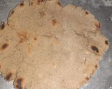 A picture of step 6 of Bajra Roti.