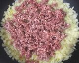A picture of step 3 of Savory Bread Pudding.