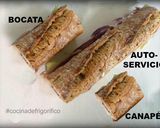 Foto del paso 3 de la receta: Bocadillo para compartir de Jamón y Pepino