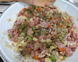 Foto del paso 6 de la receta: Calabacitas horneadas, rellenas de tocino y jamón