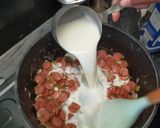 Foto langkah ke 3 dari resep Creamy Fusilli Pasta.