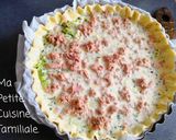 Une image de l'étape 2 de Quiche courgette/thon.