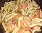 รูปขั้นตอนการทำที่ 4 ของ กุ้งผัดน้ำมันหอย (Stir Fry Shrimp with Oyster Sauce)