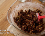 A picture of step 6 of Crunchy! Easy Cocoa Cookies with Almonds, Walnuts, and Raisins🍪.