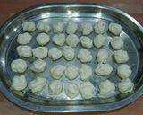 Foto langkah ke 4 dari resep Onde Onde Wijen Goreng isi Kacang Ijo.