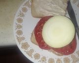 A picture of step 2 of Midwest Summer Tomato and Sweet Onion Sandwich.