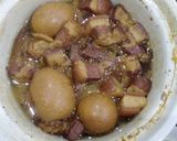Hình bước làm 9 của món Thịt heo hầm trứng