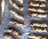 Foto del paso 4 de la receta: Retorcidos de Hojaldre con pistachos y frambuesas