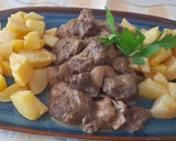 Foto del paso 5 de la receta: Ternera Strogonoff con vodka