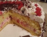 Málna torta recept fázis 1 fotója