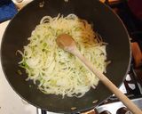 A picture of step 1 of Beef coconut curry.