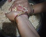 चौलाई के लड्डू(Chaulai ke laddu recipe in hindi) रेसिपी चरण 3 फोटो