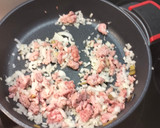 Foto del paso 3 de la receta: Macarrones con salchicha/longaniza y berenjenas