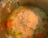 Foto del paso 3 de la receta Crema de zanahoria y calabacín con puerro