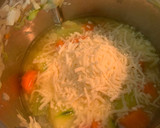 Foto del paso 3 de la receta: Crema de zanahoria y calabacín con puerro