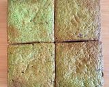 A picture of step 6 of Chocolate chip mint cake.