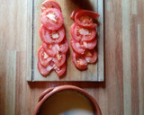 Foto del paso 2 de la receta: Tarta napolitana de jamón, queso y tomate con masa integral