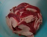 Foto langkah ke 1 dari resep Bistik Daging Sapi Resep Ibu Simple & Enak.