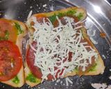 চীজি ভেজ টোস্ট স্যান্ডউইচ (cheesy veg toast sandwich recipe in Bengali) রেসিপি ধাপ - 1 ছবি