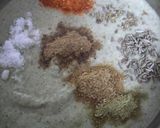 A picture of step 2 of Healthy green gram split masala idli.