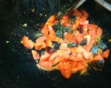 A picture of step 3 of Tomato Egg.
