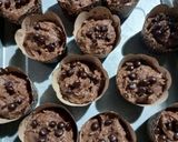 Foto langkah ke 5 dari resep Muffin Triple Chocolate.