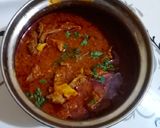 A picture of step 13 of Mutton masala curry.