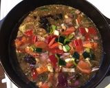 A picture of step 2 of California Farm Pulled Pork Cassoulet Dinner.