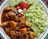 Foto del paso 4 de la receta: Bistec con papas rústico