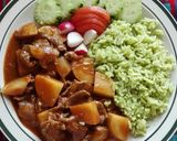A picture of step 4 of Rustic Steak with Potatoes.