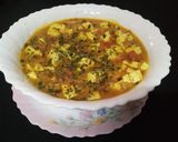 A picture of step 5 of Lehsooni Methi Paneer.