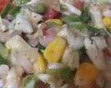 A picture of step 2 of Veg sandwich.