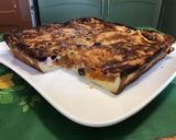 Une image de l'étape 12 de Flan aux abricots et myrtilles.