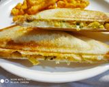 A picture of step 4 of Sweetcorn sandwich.