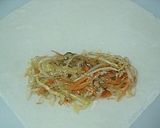 A picture of step 3 of Fried Spring Rolls.