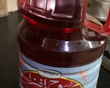 A picture of step 1 of Roohafza with lemon.