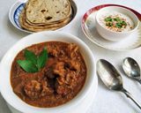 A picture of step 4 of Chettinad Mutton Gravy.