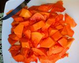 Foto del paso 1 de la receta: Licuado de Papaya, Leche y Chía Vitamina de Mamão con Leite y Chía