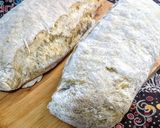 Foto del paso 1 de la receta: CHAPATA con ORÉGANO, rellena con Pollo, y Queso Holandés...!