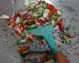 Foto langkah ke 3 dari resep Tumis Jantung Pisang Kecombrang.