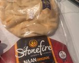 A picture of step 1 of Quick Naan Pizza.