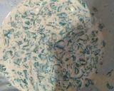A picture of step 2 of Methi gota.