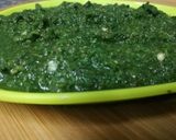 A picture of step 3 of Green chutney.