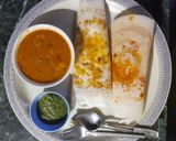 मसाला डोसा विथ सांबर (Masala dosa with sambar recipe in hindi) रेसिपी चरण 11 फोटो