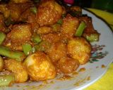 Foto langkah ke 6 dari resep Tumis buncis kentang n telur puyuh pedas !!.