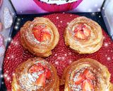 Une image de l'étape 14 de Choux crème pâtissière mascarpone et fruits rouges fraises 🍓.