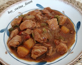 Foto del paso 10 de la receta: Pollo guisado con verduras